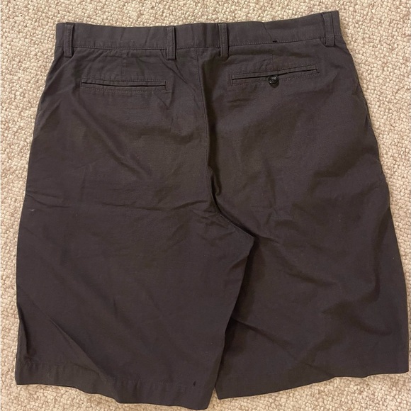Men’s banana republic 100% cotton dark grey shorts size 35 - Picture 5 of 6